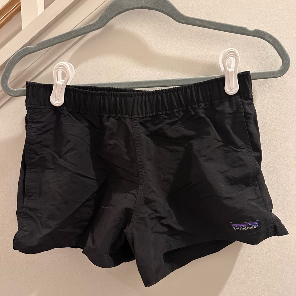 Patagonia Women's Athletic Black Shorts